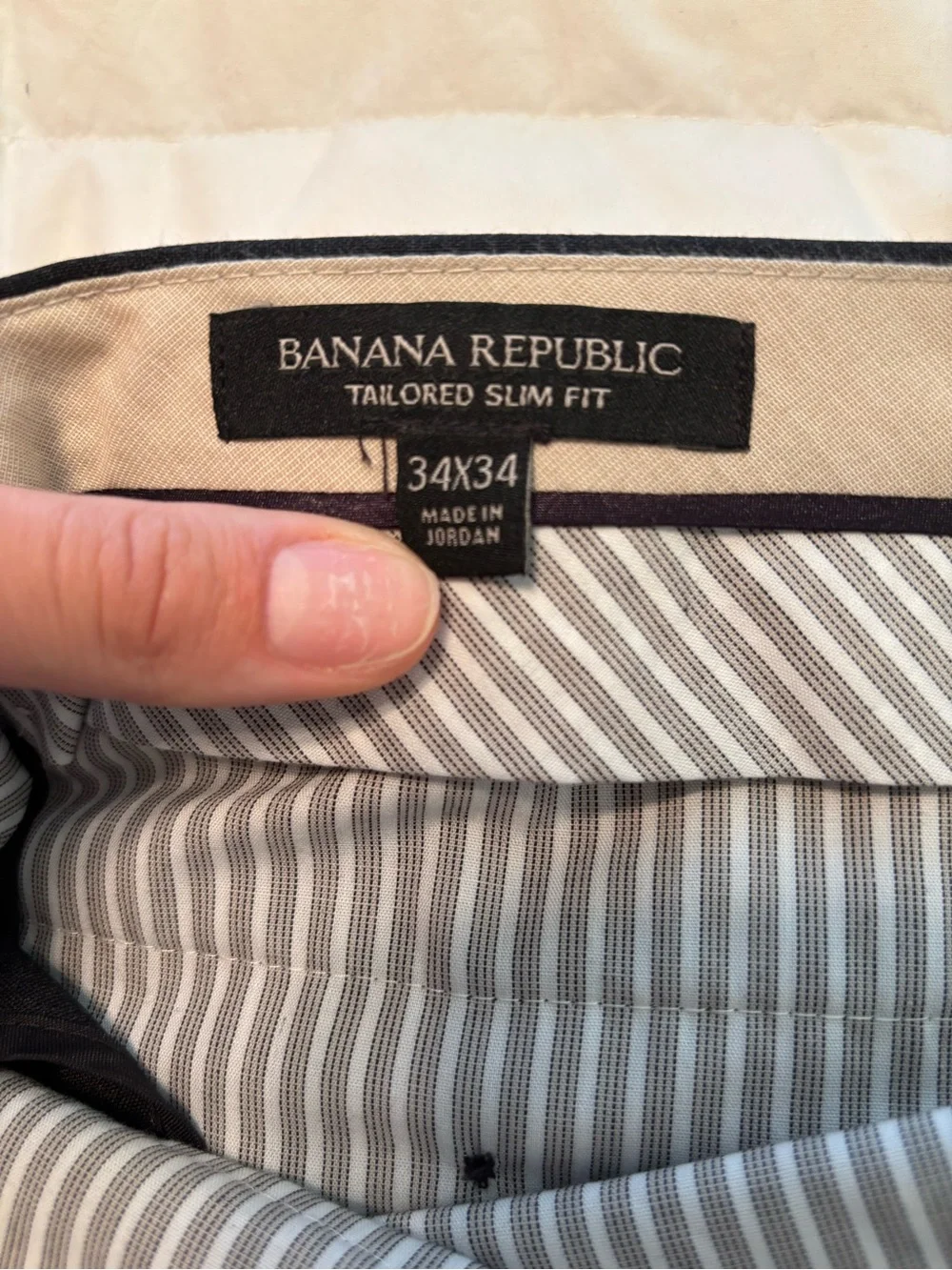 Men's Black Dress Pants - Banana Republic